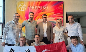 The Birkim sales and marketing team visited the Seoul headquarters and main factory of OHYOUNG Inc. and exchanged experiences and information